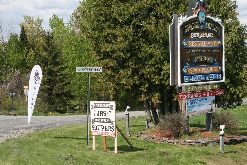 Auberge Et Chalets Sur Le Lac Lac-Mégantic Екстериор снимка